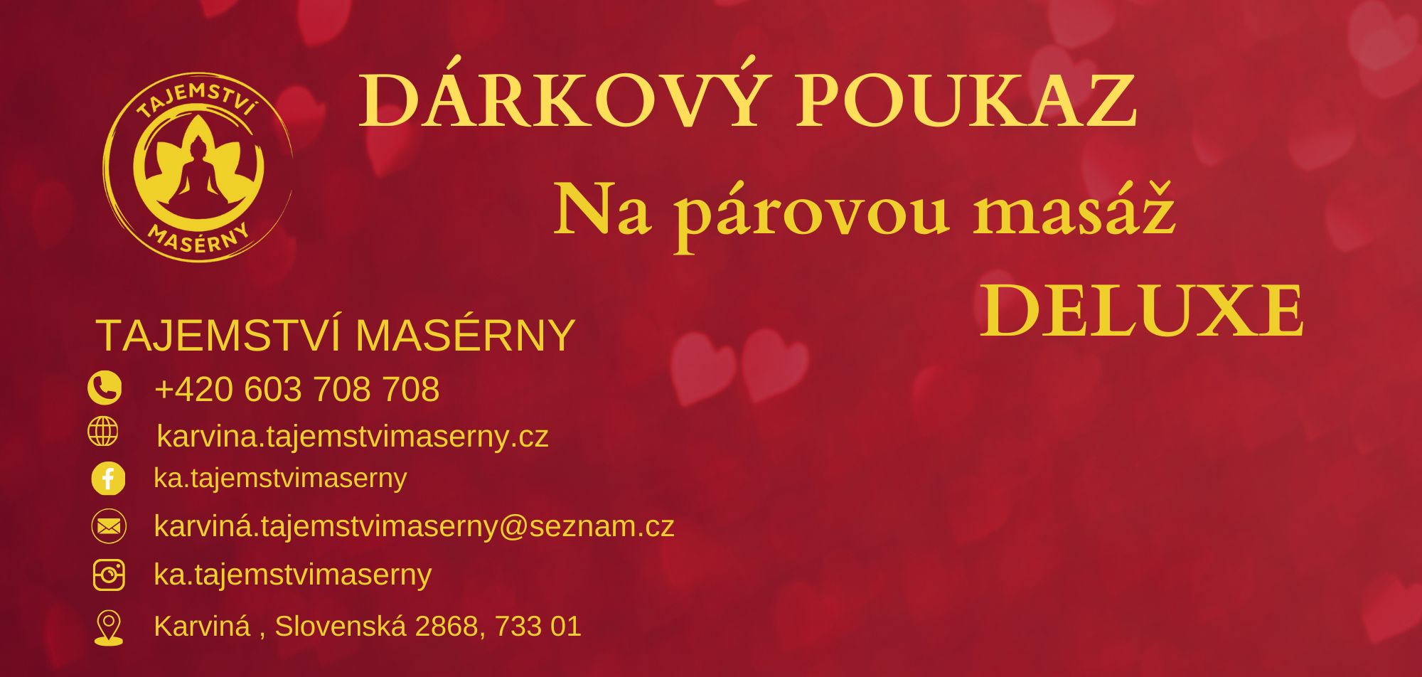 Párová masáž DELUXE