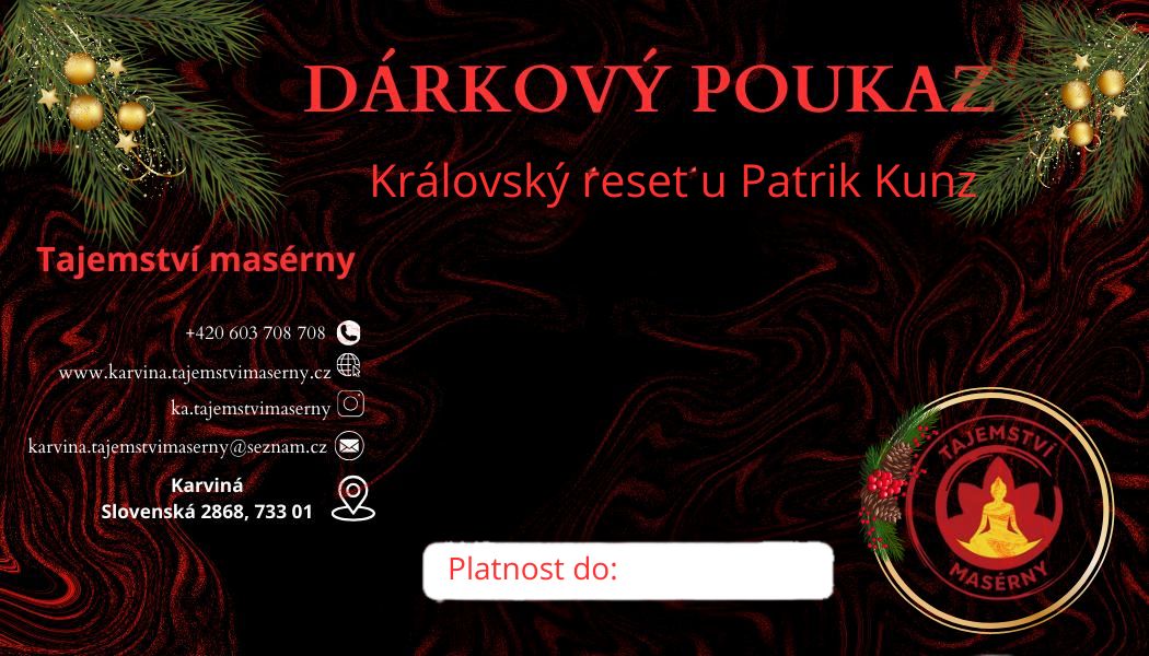 Královský reset u Patrika Kunze
